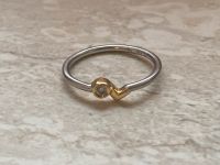 Platin/Gold Ring 950/750er mit Diamant Nordrhein-Westfalen - Kamp-Lintfort Vorschau