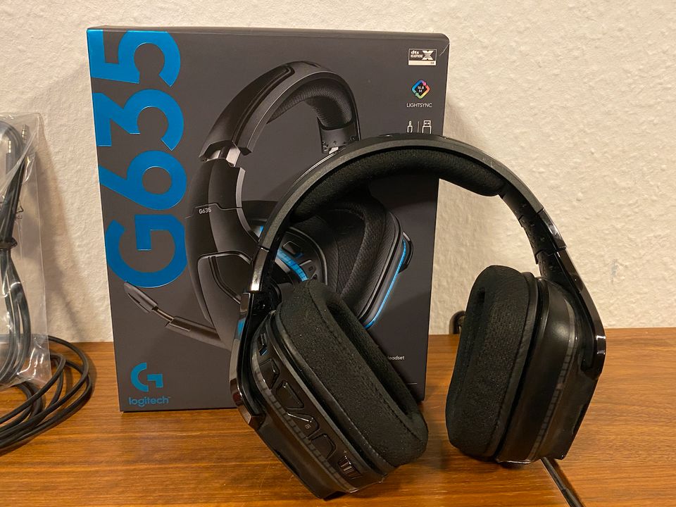 Logitech Gaming-Headset G635 Kopfhörer Wired 7.1 LIGHTSYNC in Nauheim