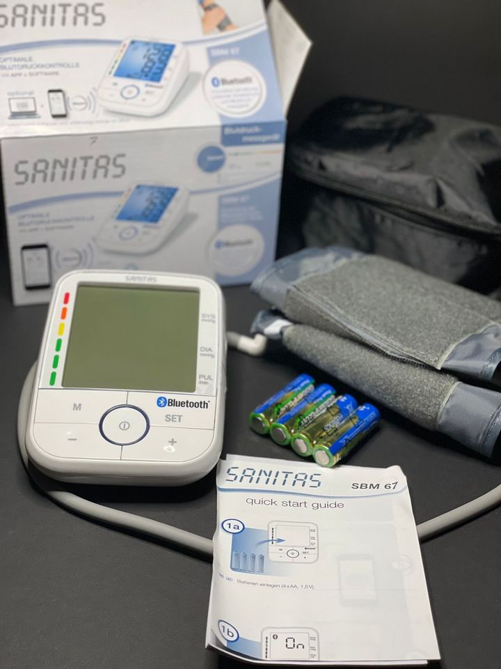 SANITAS Oberarm-Blutdruckmessgerät SBM 67 in Hessen - Dautphetal | eBay  Kleinanzeigen ist jetzt Kleinanzeigen