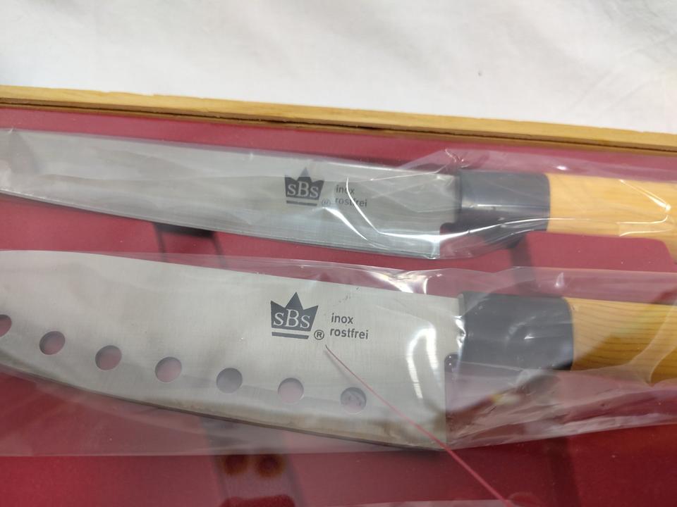 3 teiliges Messer-Set Nara Asiamesser Asia Design in Holzbox in Erding