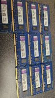 10x 2 GB DDR3-RAM PC3-12800S Laptop-Memory Kingston KVR16S11/2 Nordrhein-Westfalen - Grevenbroich Vorschau