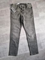 Jack & Jones Jeans grau Slim Glenn Gr. 164 Stuttgart - Weilimdorf Vorschau