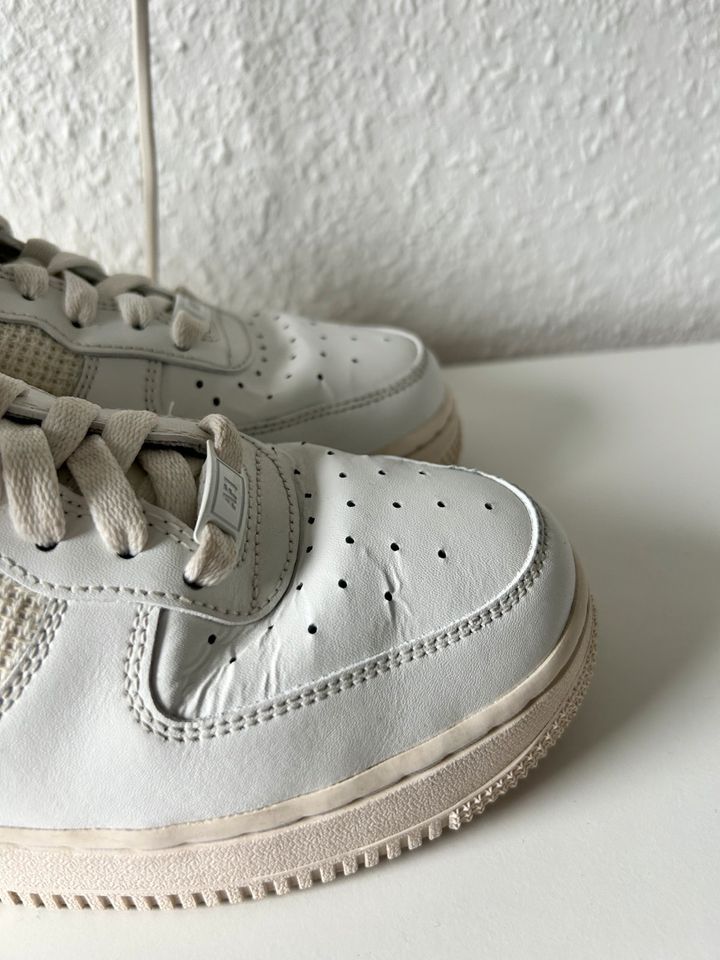 Nike Air Force 1 ’07 Cross Stitch White Fossil Damen 40 in Essen