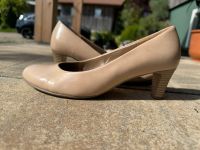 Beige hohe Schuhe Bayern - Prackenbach Vorschau