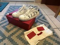 Valentino Sneaker Gr.37,5 weiß schwarz Leder Bayern - Schwarzenbruck Vorschau