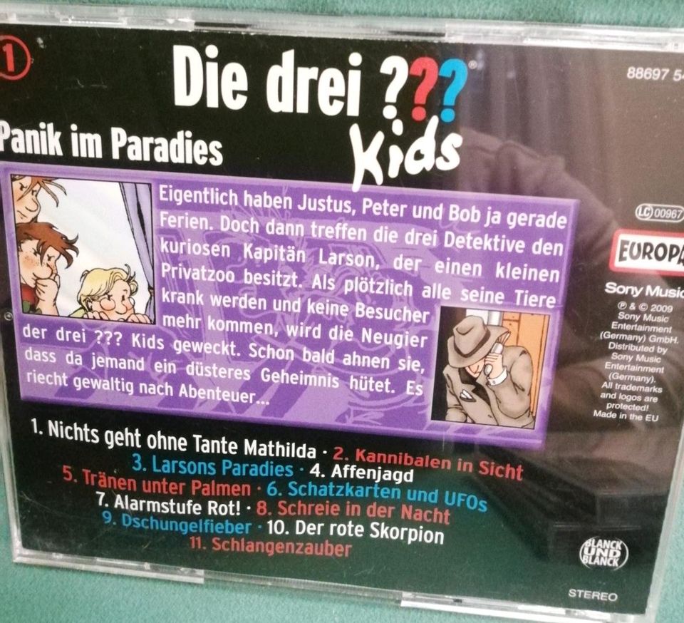 Hörspiele CD's "Die drei???" 3 Stück in Senftenberg