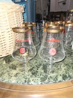 Biergläser, Martini Brauerrei  Goldrand, Gläser 0,4 Hessen - Calden Vorschau