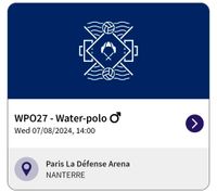 Olympia Paris Tickets - Wasserball (7.8.) und Gewichtheben (8.8.) Brandenburg - Potsdam Vorschau