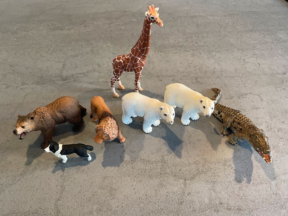 Schleich Tierfiguren 7 Stk in Stuttgart