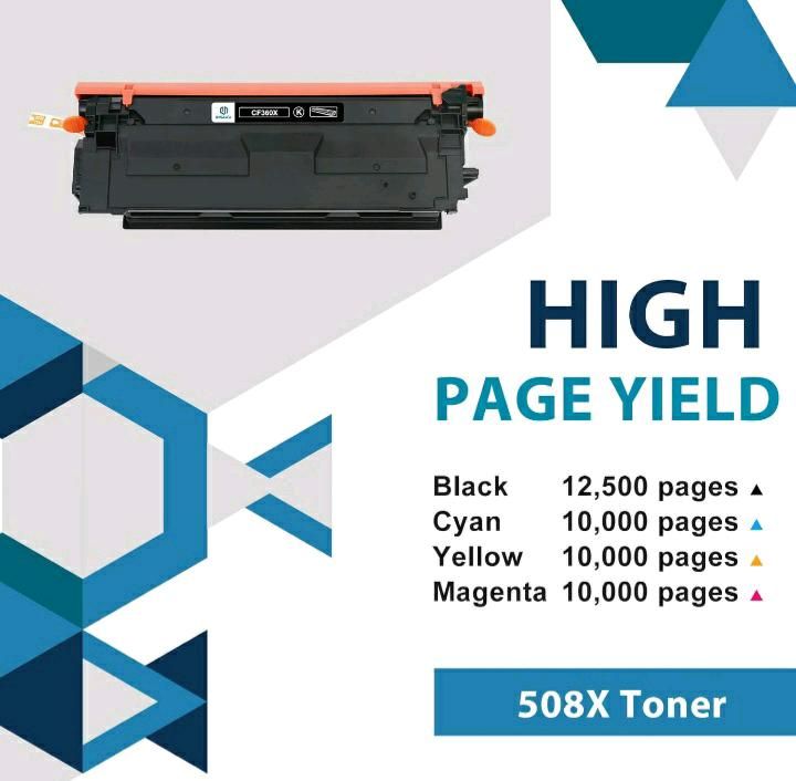 ANGEBOT Toner für HP 508 508A 508X CF360 Enterprise 552 553 577 in Norderstedt