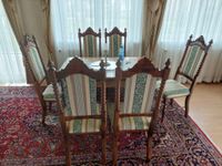 Tolle antike Tischgruppe 6 Stühle - restauriert - Antiquitäten Berlin - Neukölln Vorschau