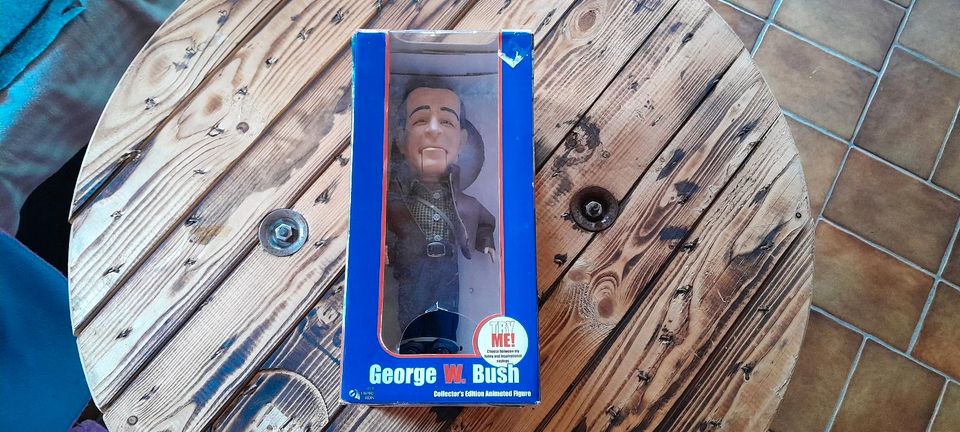 Gemmy George W.Bush Collector Figur Import Pop Culture Puppe in Solingen