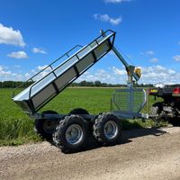 Rückewagen Anhänger Quad Rückanhänger ATV Holzanhänger Holzwagen Sachsen - Görlitz Vorschau