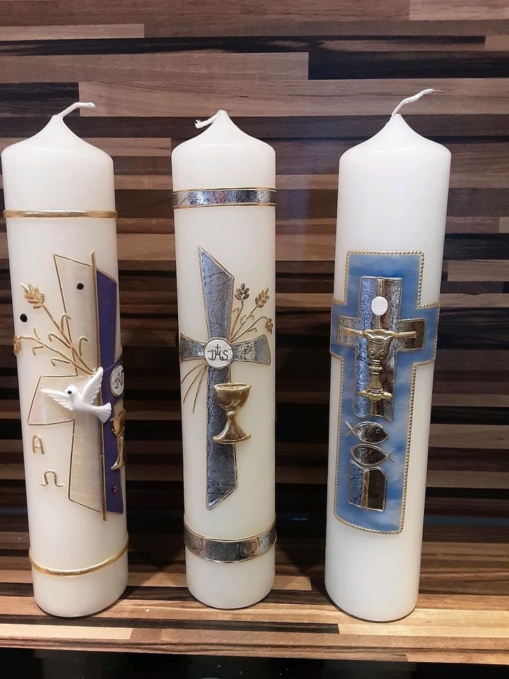Taufe Taufkerzen zur hl.Taufe / Kommunion Kerze Kerzen in Bayern -  Stamsried | Basteln, Handarbeiten und Kunsthandwerk | eBay Kleinanzeigen  ist jetzt Kleinanzeigen
