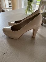 Pumps Creme beige Lack  s. Oliver 38 neuwertig Bayern - Pommersfelden Vorschau