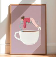 Bild Poster Deko Art Kaffee Geschenk Weihnachten Wohnung Zimmer Pankow - Prenzlauer Berg Vorschau