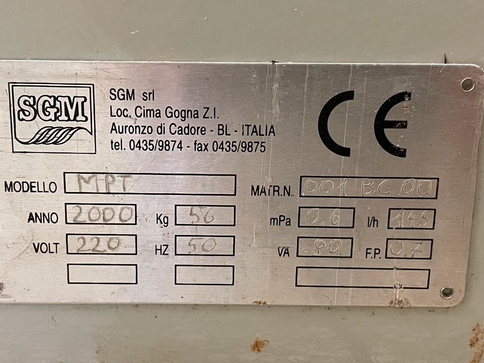 Tampondruckmaschine SGM in Dohm-Lammersdorf