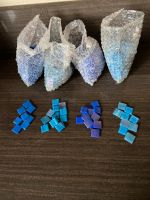 Glasmosaik Steine 2 x 2 cm blaue Mischung Sort. 7 Hessen - Burghaun Vorschau