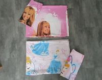 Set 2 Kinder Bettwäsche Cinderella Hannah Montana Mädchen Saarland - Heusweiler Vorschau