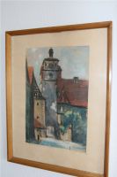 Klassische Gemäldesammlung: 3 Aquarelle mit Rahmen Rheinland-Pfalz - Bad Dürkheim Vorschau