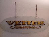 Werbeschild Glas Vetter Karosserien 60er Stuttgart - Wangen Vorschau