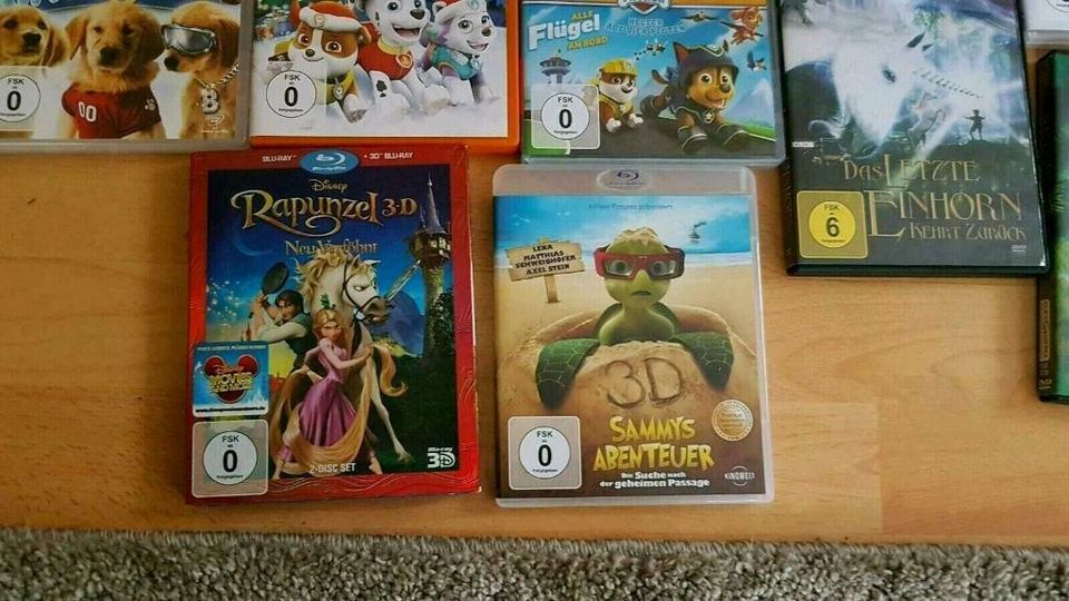 Verschiedene DVDs und Blu-ray's ab 2€, Kinderfilme, Trickfilme in Niedercunnersdorf