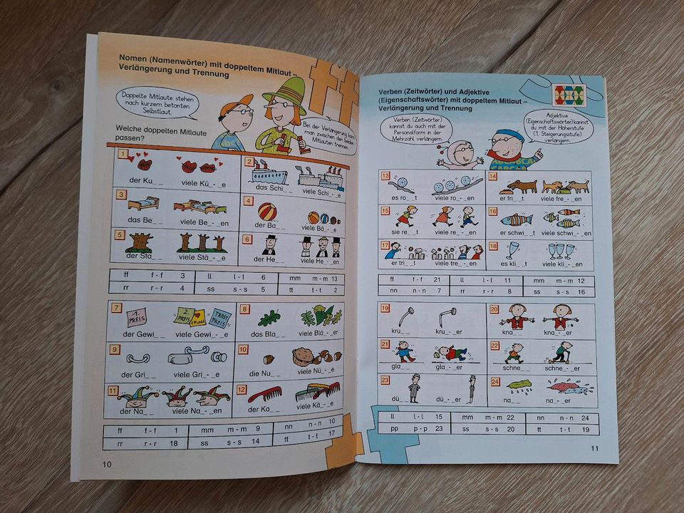 2x LÜK Hefte Deutsch & Mathematik 3. Klasse in Kolkwitz