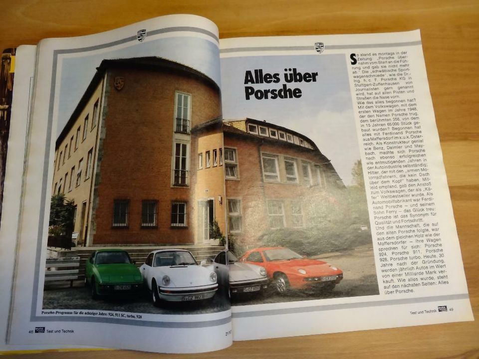 PORSCHE 911 Alles über Porsche AMS Heft 21/1977 in Großefehn