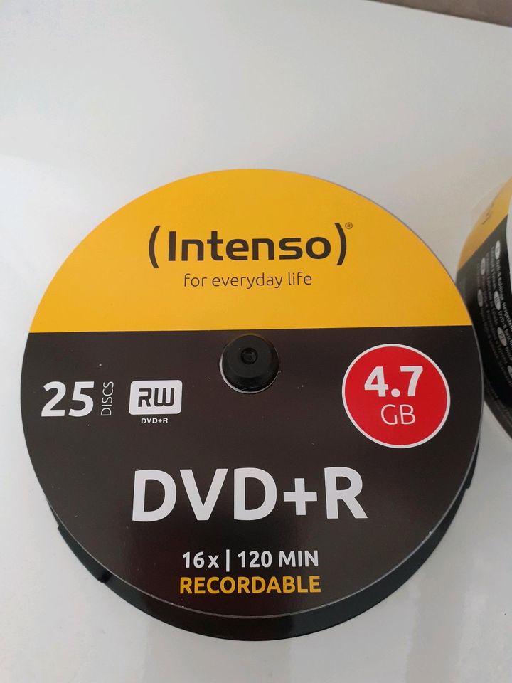 Intenso DVD + R - 4.7 GB - 25 Stück - Neu in Kassel