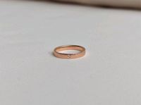 Ring, 750 Rosegold, 0.015ct E/IF Brillant, Größe 53, graviert Baden-Württemberg - Schliengen Vorschau