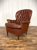 Chesterfield Ledersessel Vintage Sessel  Englisch Hannah Chair Nordrhein-Westfalen - Hüllhorst Vorschau