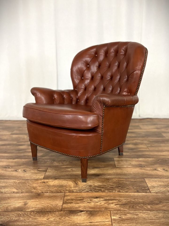 Chesterfield Ledersessel Vintage Sessel  Englisch Hannah Chair in Hüllhorst