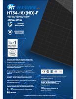 Aktionspreis Balkonkraftwerk 860W  Full Black bifazial Neue N-Type Technologie TOPCon Solaranlage Hoymiles HMS-800W-2T WiFi Steckerfertig  Solar PV Solarmodule Photovoltaikanlage kostenlos Schleswig-Holstein - Rendsburg Vorschau