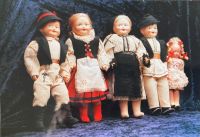 Antike Puppen Familie in original Tracht Niedersachsen - Meine Vorschau