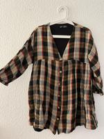Zara Karo Tunika / Bluse / Kleid Gr. L Brandenburg - Hohen Neuendorf Vorschau