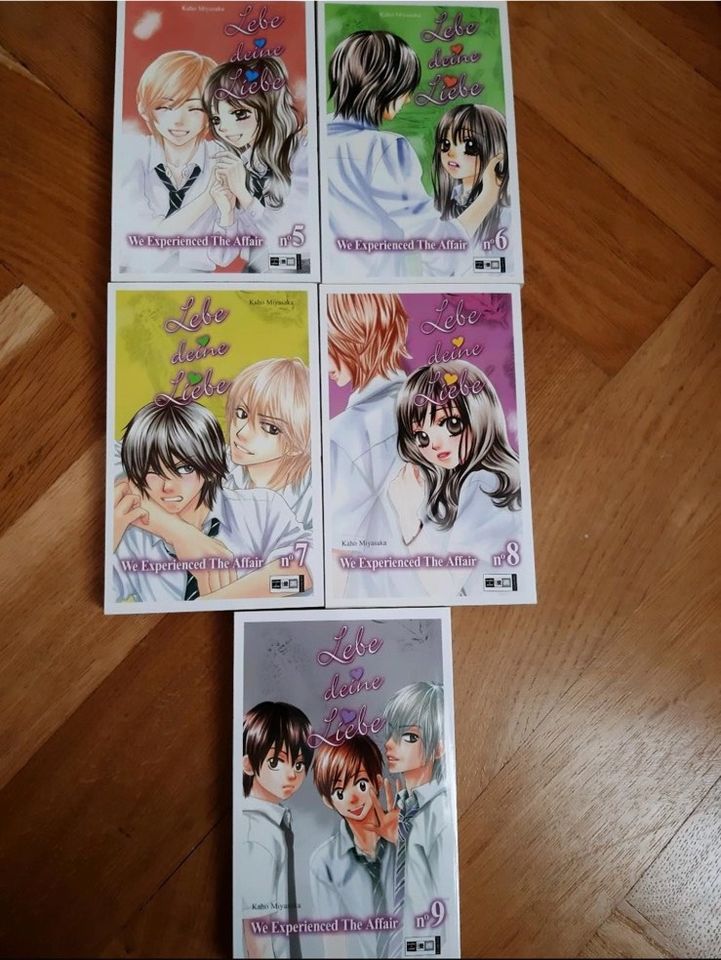 Manga Lebe deine Liebe Band 1 bis 9 neuwertig in Dresden