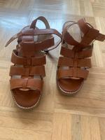 Sandalen in Lederoptik Größe 40 Bayern - Marktoberdorf Vorschau