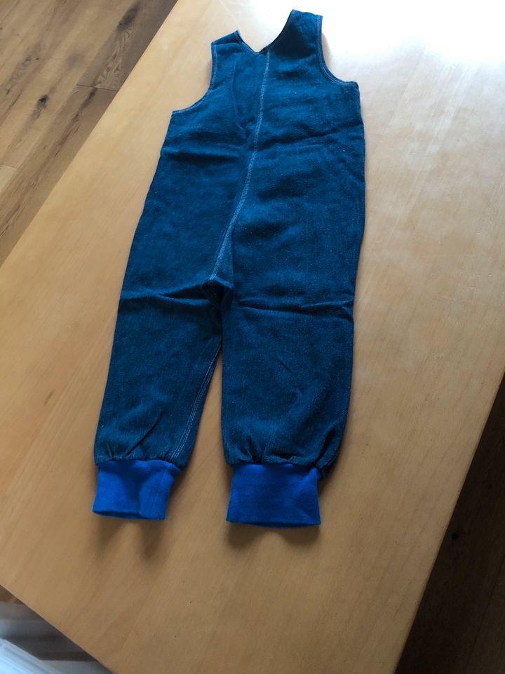 Handmade Jeans-Latzhose Größe 92 in Schelklingen