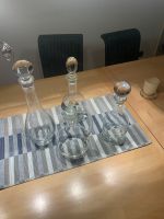 4 tolle Glaskaraffen glatt Glas Karaffen Glasstopfen Nordrhein-Westfalen - Mönchengladbach Vorschau