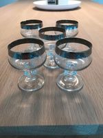 5 x Cognac Kristallgläser Murano Medici Platinrand wie neu Aachen - Horbach Vorschau