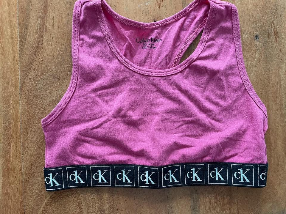 Calvin Klein BH Oberteil Bustier Top Mädchen Gr. 140 152 neu in Düsseldorf