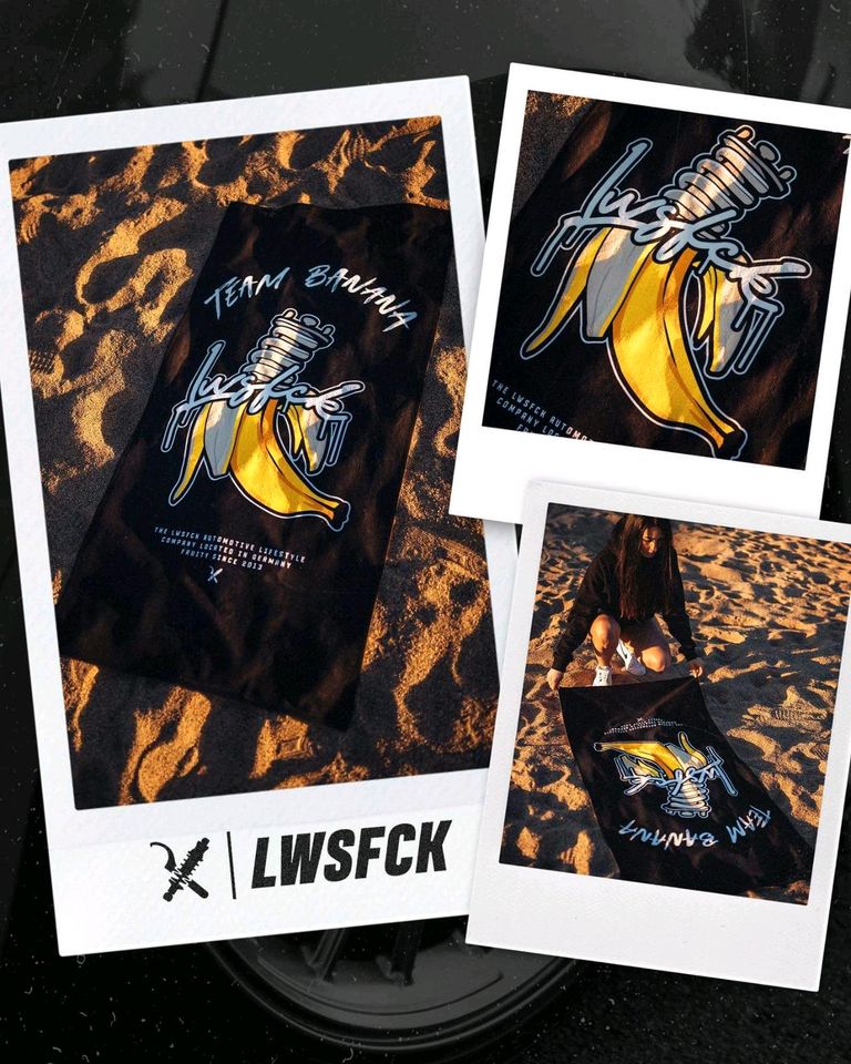 LWSFCK® BANANA BEACH TOWEL LIMITED EDITION (foxed Sourkrauts jp ) in Hof (Saale)