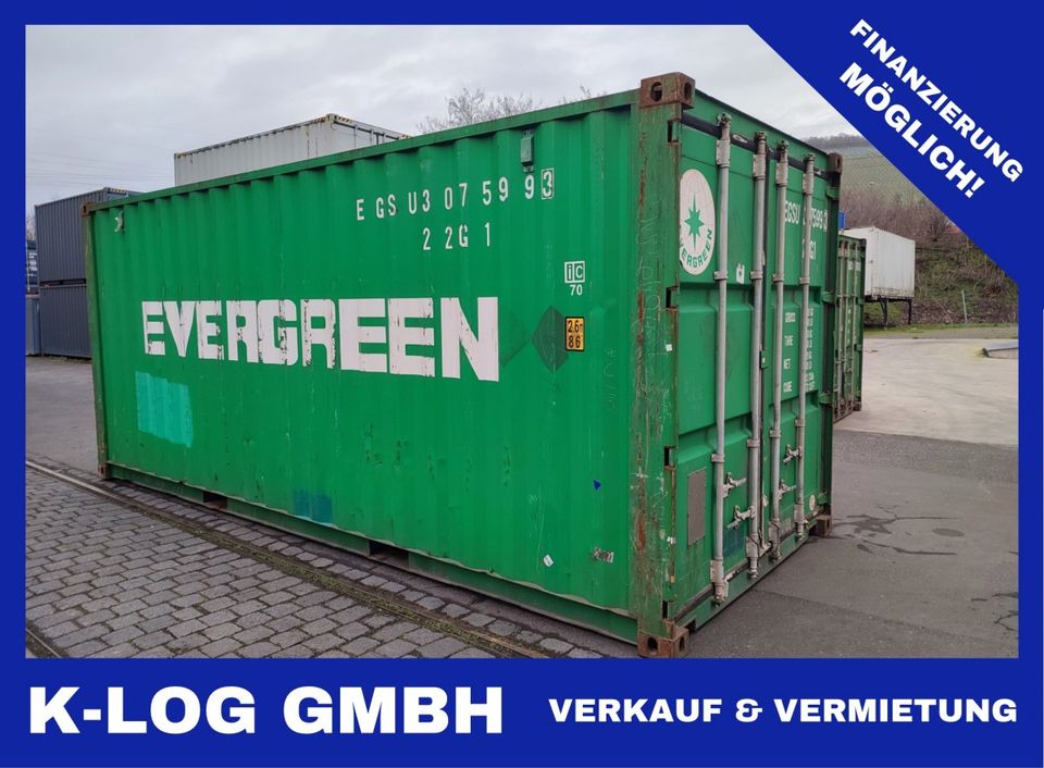 ✅ 20 Fuß Seecontainer, Lagercontainer ✅  Finanzierung möglich in Würzburg