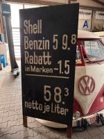 Shell Tankstelle Schild Tafel kein Emailschild Oldtimer Niedersachsen - Lingen (Ems) Vorschau