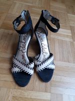 Keilsandalen - Sam Edelman - Gr. 10 M/ Gr. 40 - schwarz/beige - Bonn - Bad Godesberg Vorschau