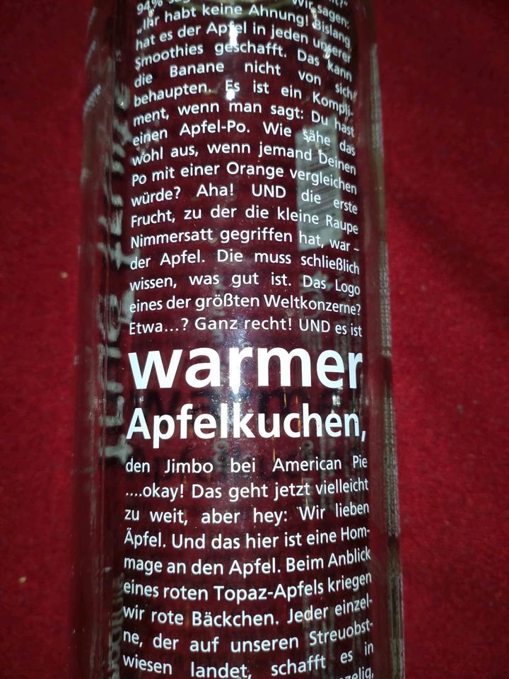 True Fruits Flasche 750 ml warmer Apfelkuchen in Essen