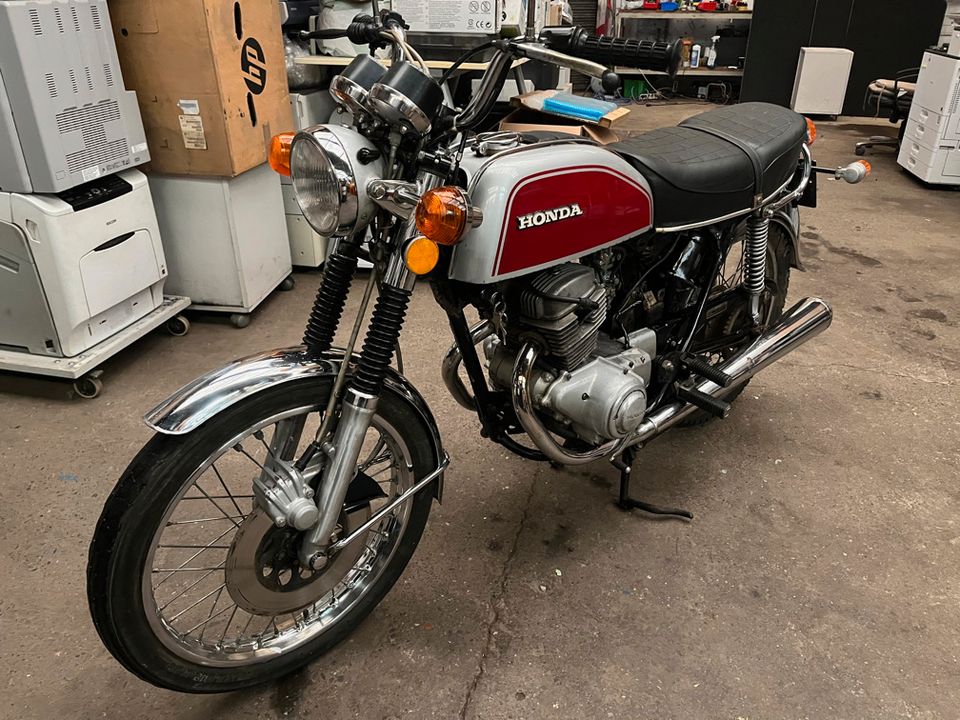 Honda-Oldtimer-Motorrad-,CB 125 K-Laufleistung-12.833-Baujahr 76? in Saarbrücken