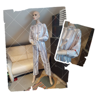 Abendanzug Jumpsuit Gr.38MISS LAGOTTE hellgrau/matt Wiehl/Frechen Nordrhein-Westfalen - Wiehl Vorschau