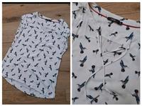 CECIL Bluse Tunika T-Shirt Top weiß Print Gr S ärmellos Viskose Bayern - Neubeuern Vorschau