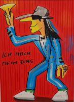 Udo Lindenberg, original Siebdruck, handsigniert, rares E/A Blatt Baden-Württemberg - Waghäusel Vorschau